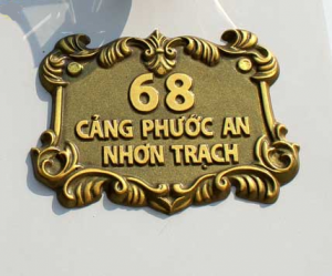 Bảng số nhà BS - 008